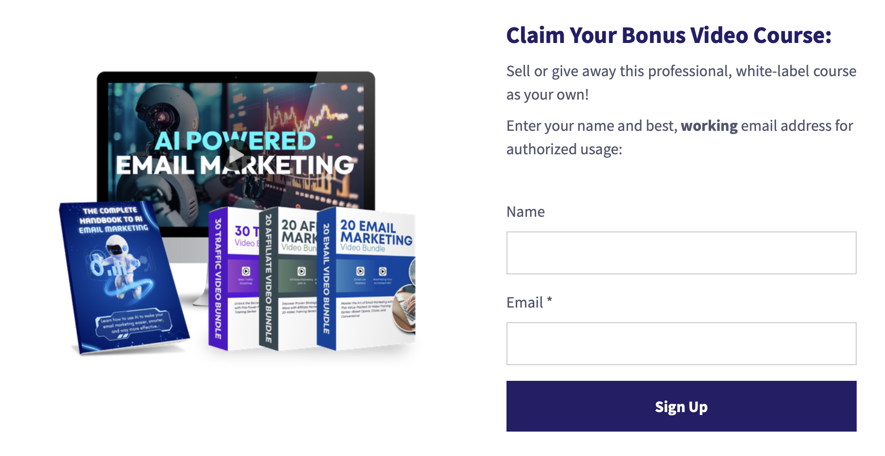 AiEmail_LandingPage