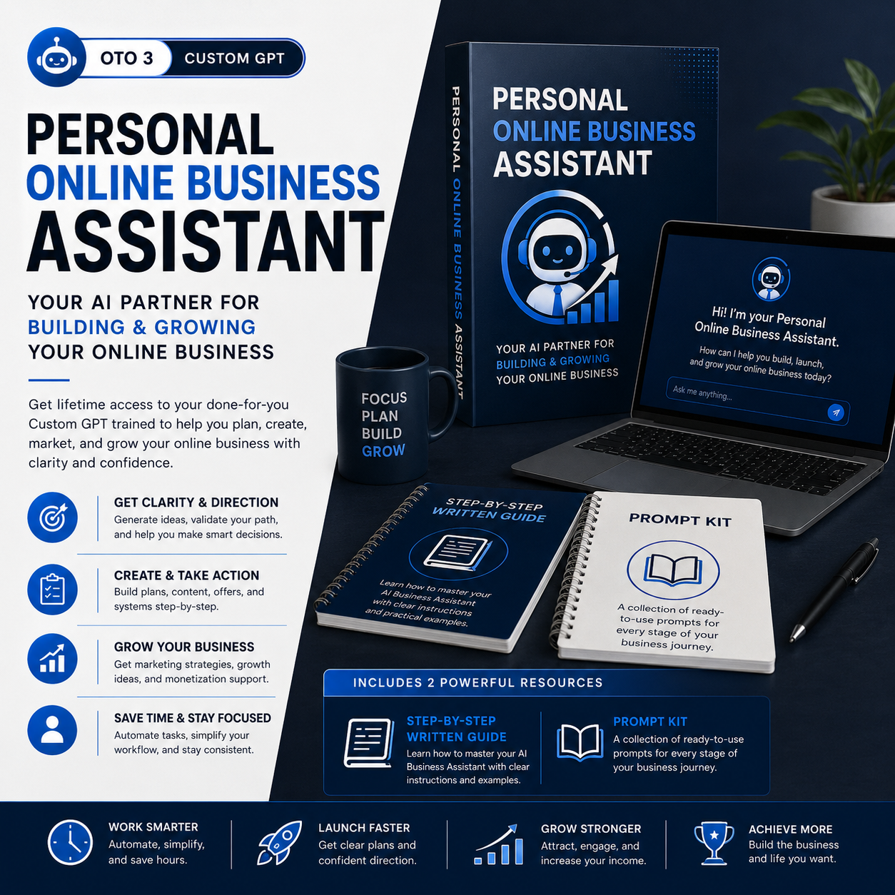 Personal Online Business Assistant OTO 3 banner