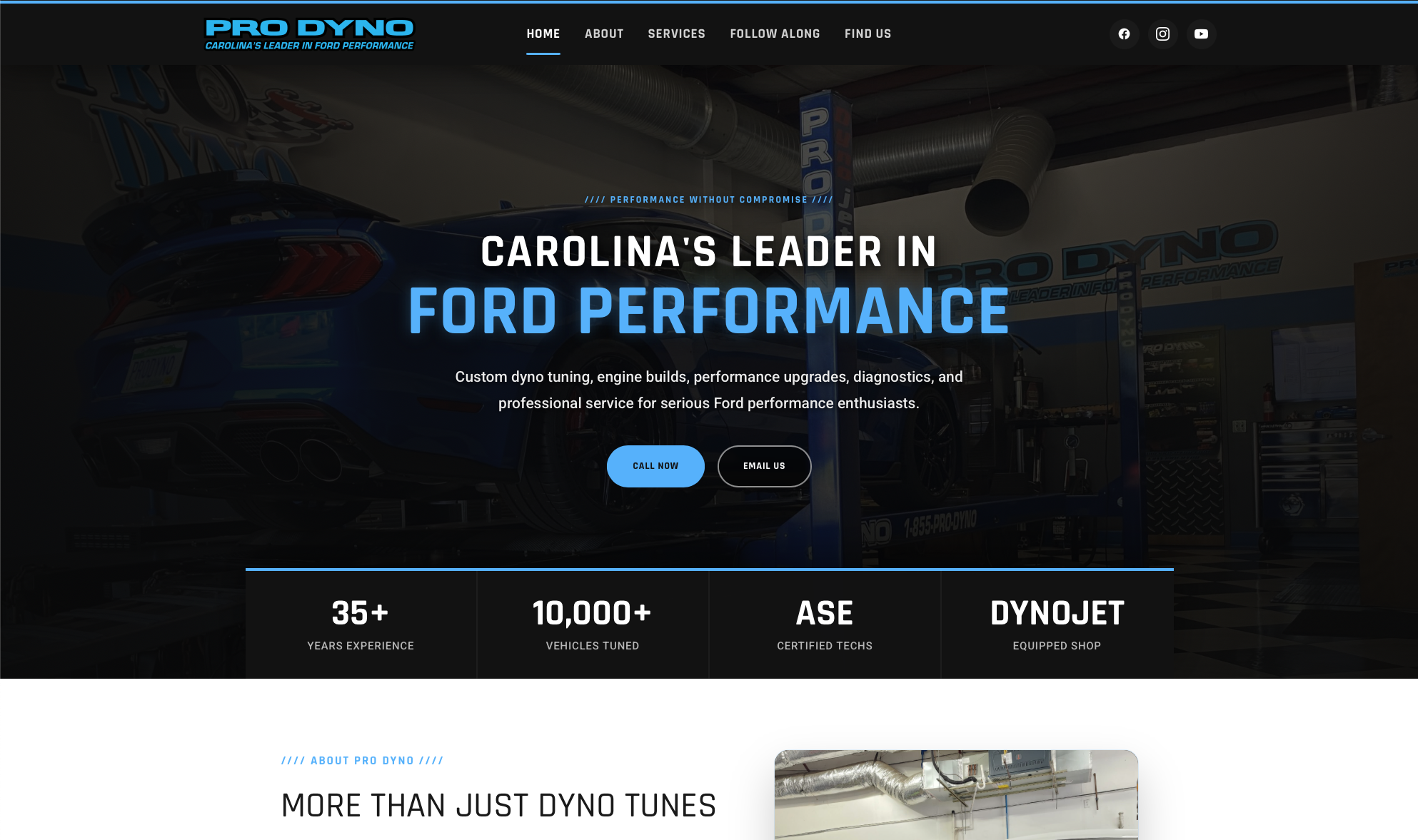 Pro-Dyno website